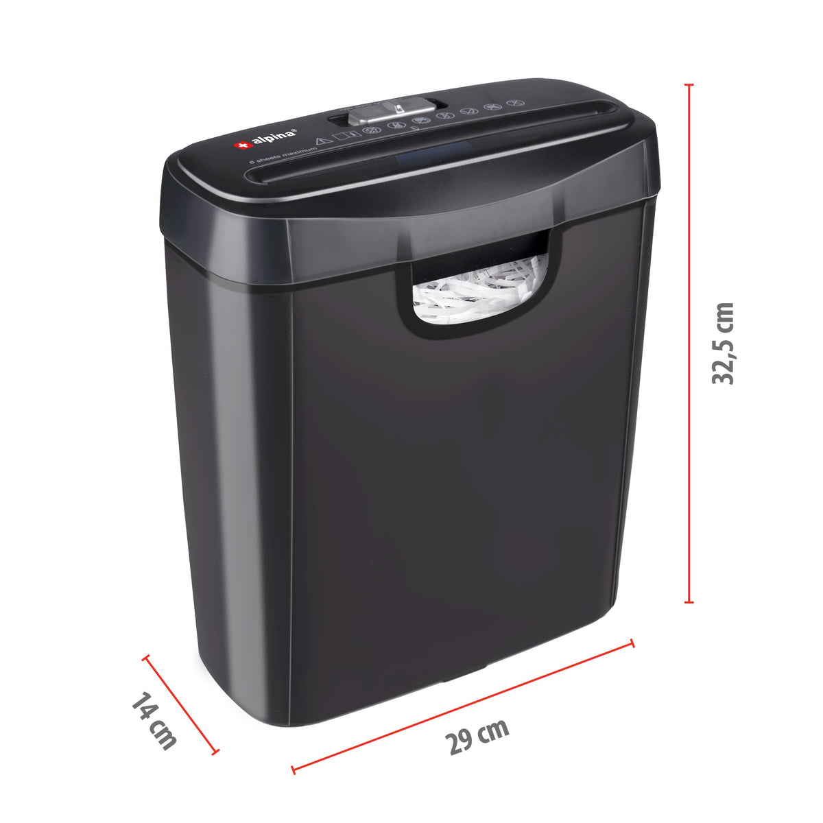 Paper Shredder 230V 190W