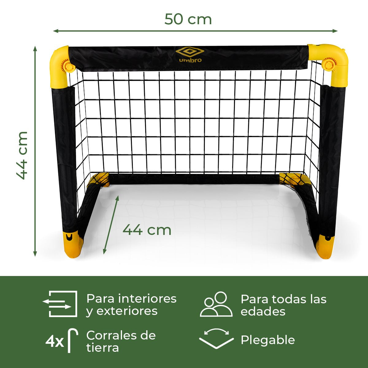 Soccer Goal Set 55Cm 2Pc