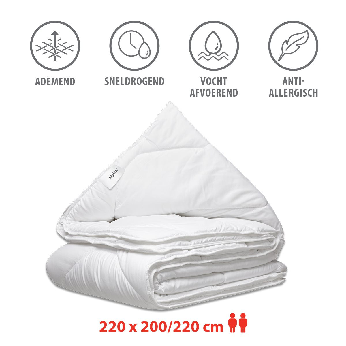 Duvet 200X200/220Cm