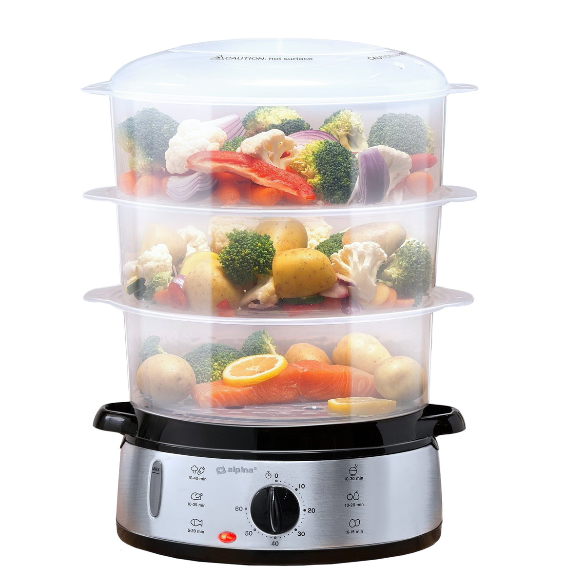 Food Steamer 230V 800W 9L