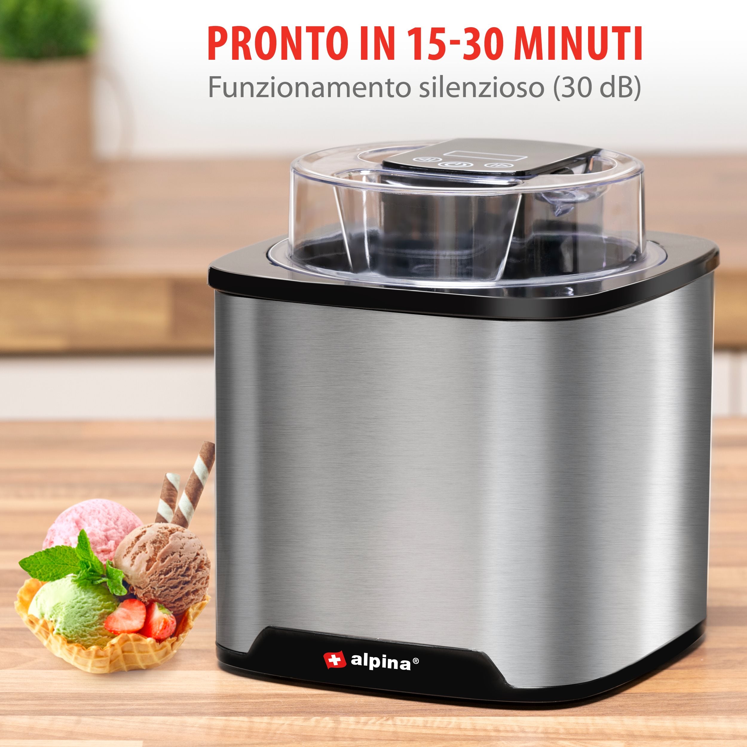 Ice Cream Maker 230V 12W