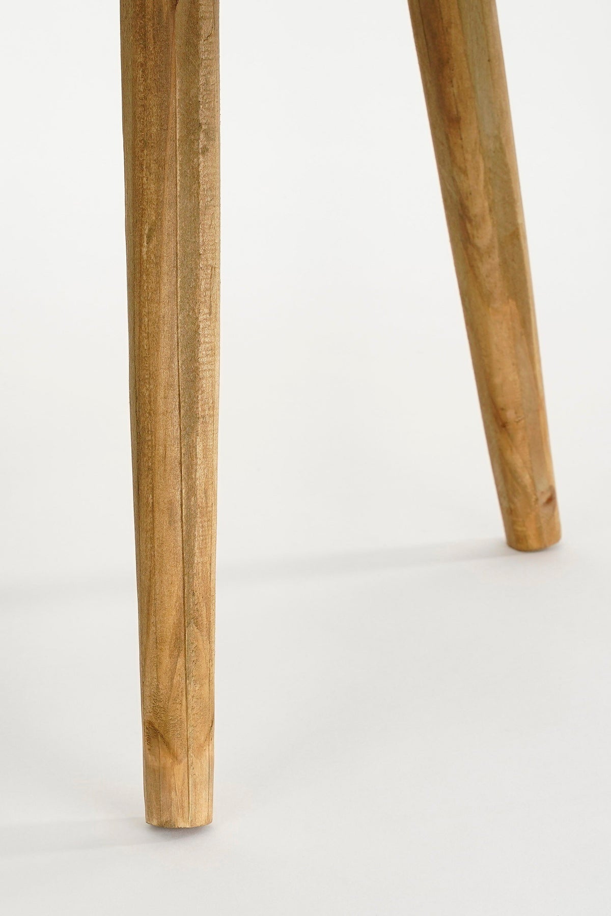 Bold Side Table Recycled Wood Brown - H28Xd26Cm
