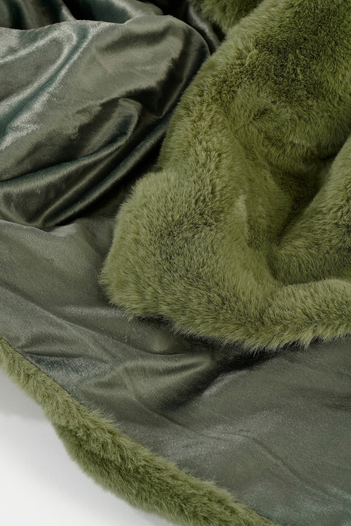 Bronte Fleece Blanket - L200 X W150 Cm - Dark Green