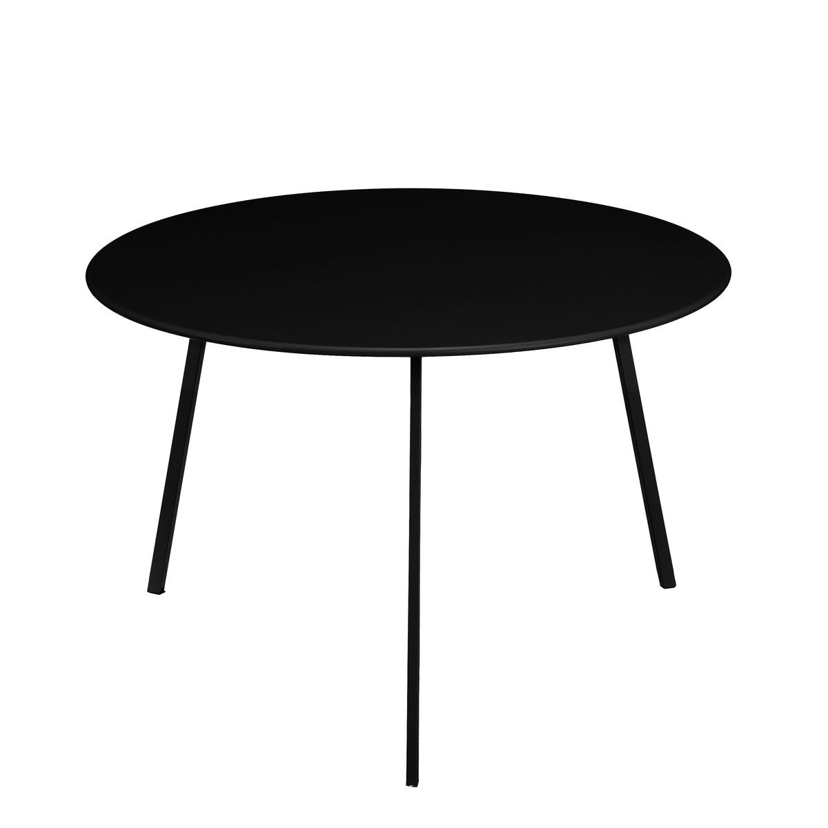 Seatle Side Table Black - H38Xd58Cm