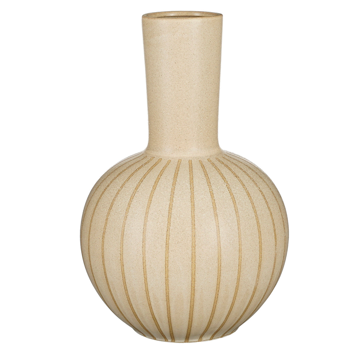 Holm Vase Cream - H52Xd34Cm