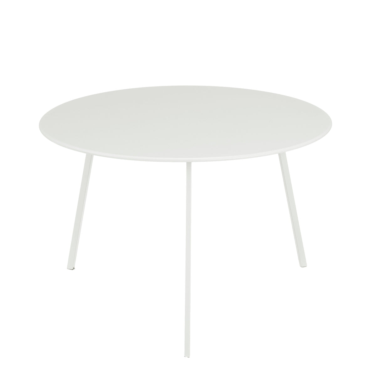 Seatle Side Table White - H38Xd58Cm