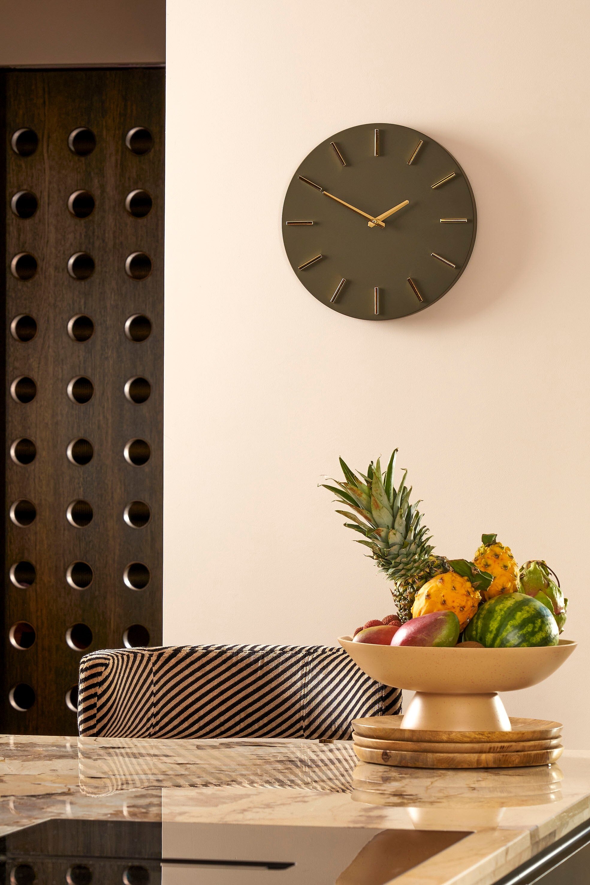 Brixen Wall Clock D. Green - W4Xd35,5Cm