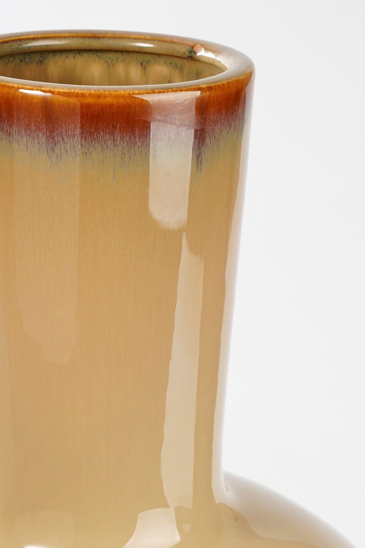 Holm Vase Cream - H42Xd27,5Cm