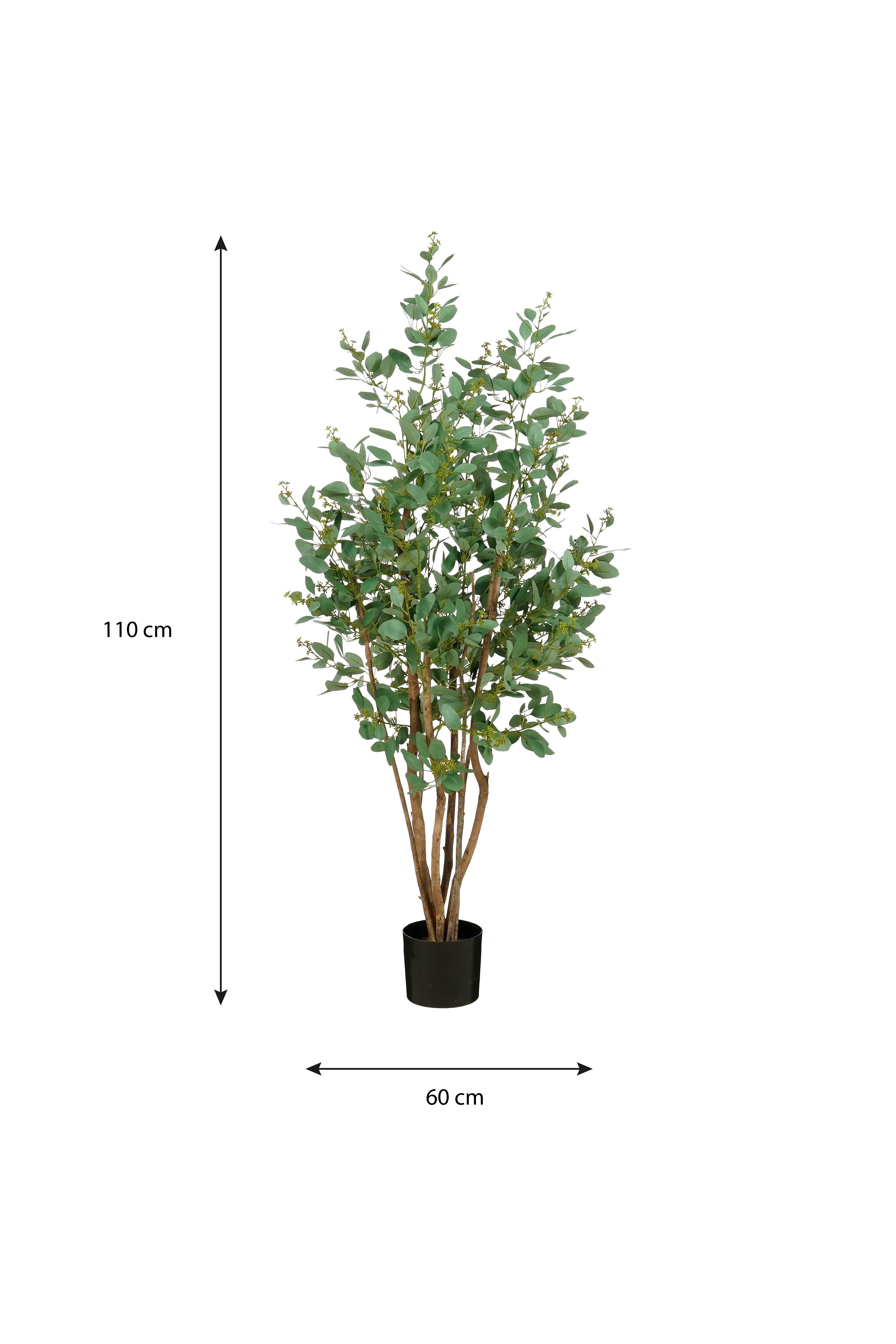 Poplar In Pot Green - H110Xd60Cm