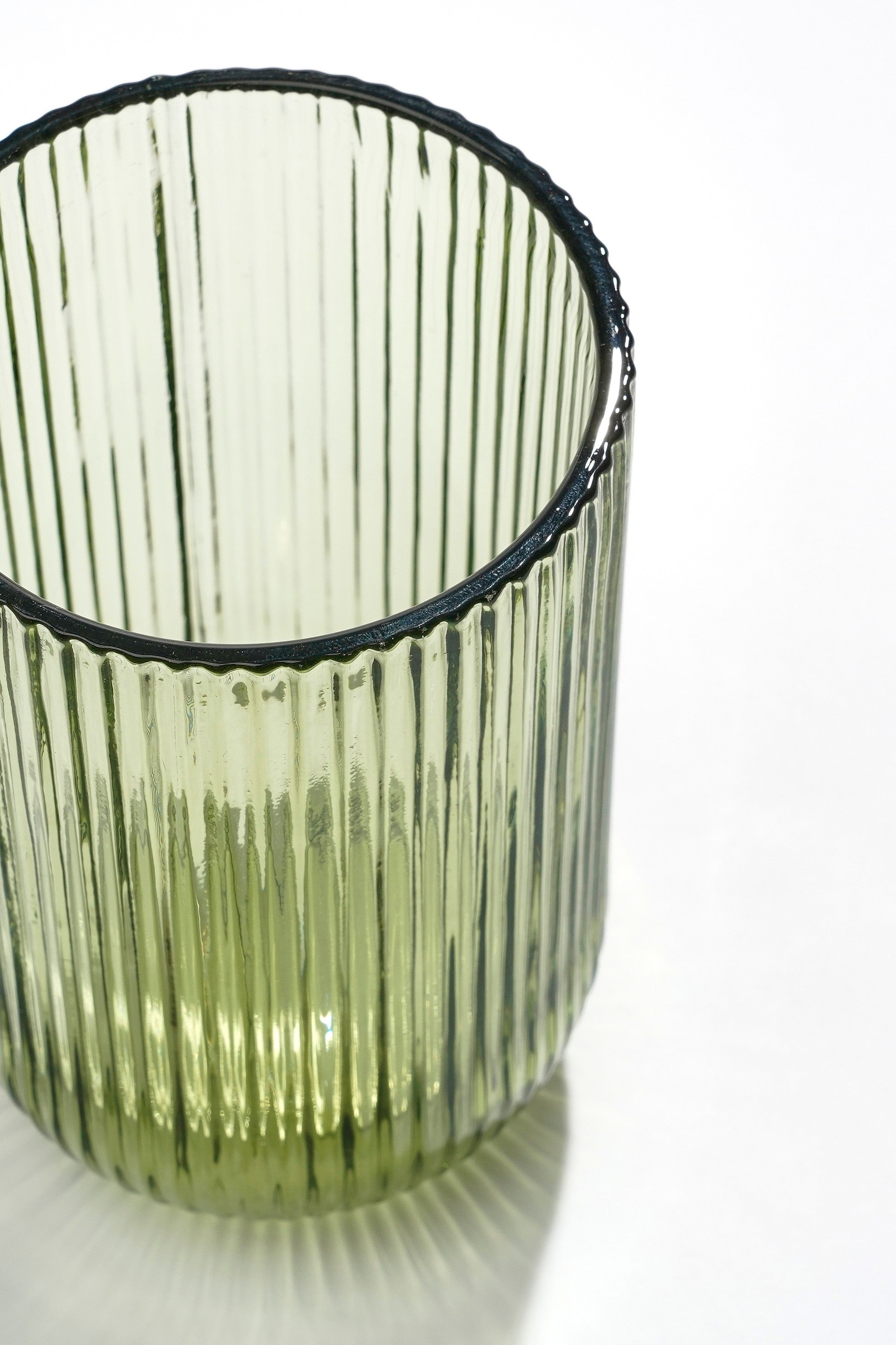 Merlot Drinking Glass - Set Of 6 - 400 Ml - Glass - Light Green