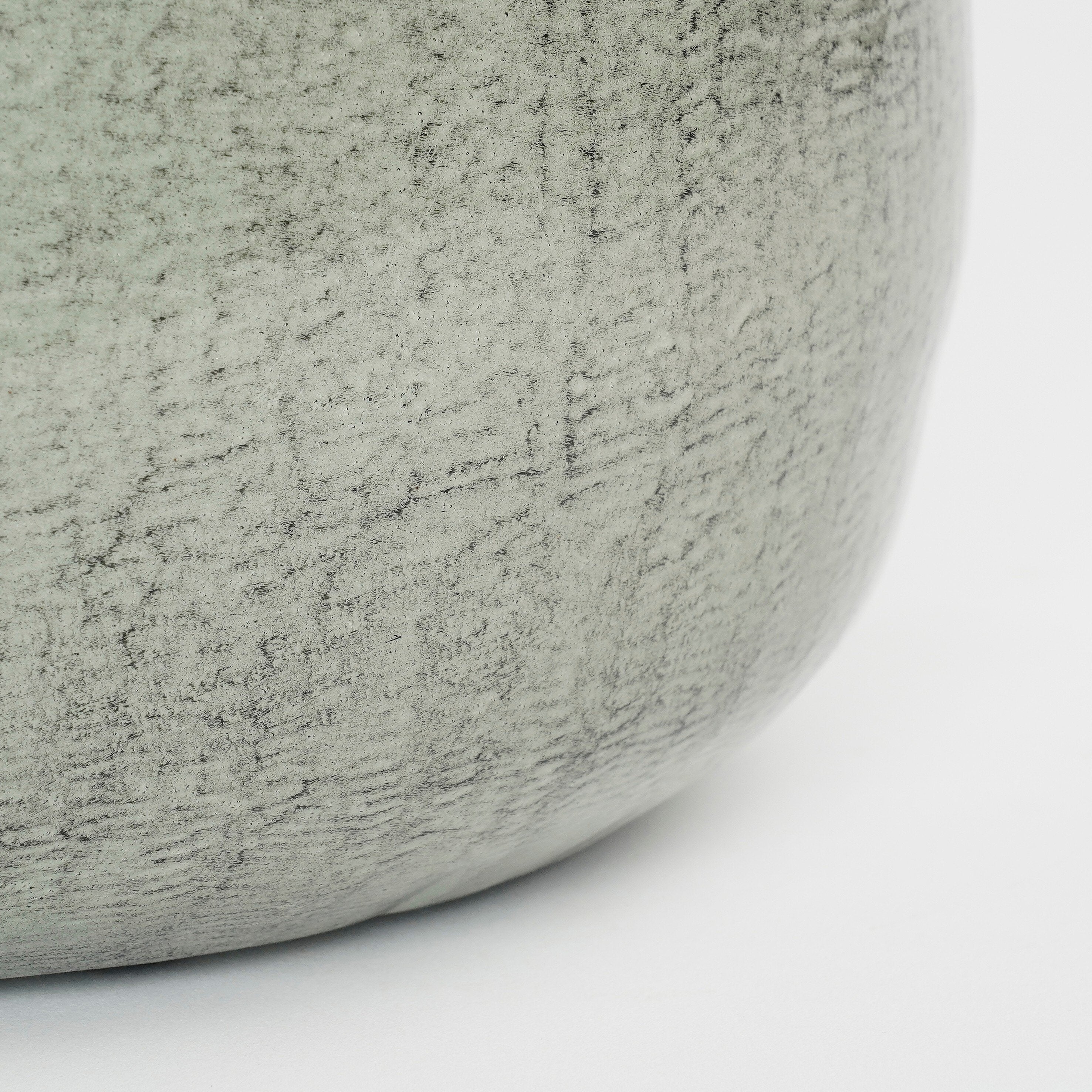 Benson Pot Round L. Grey - H32Xd37Cm