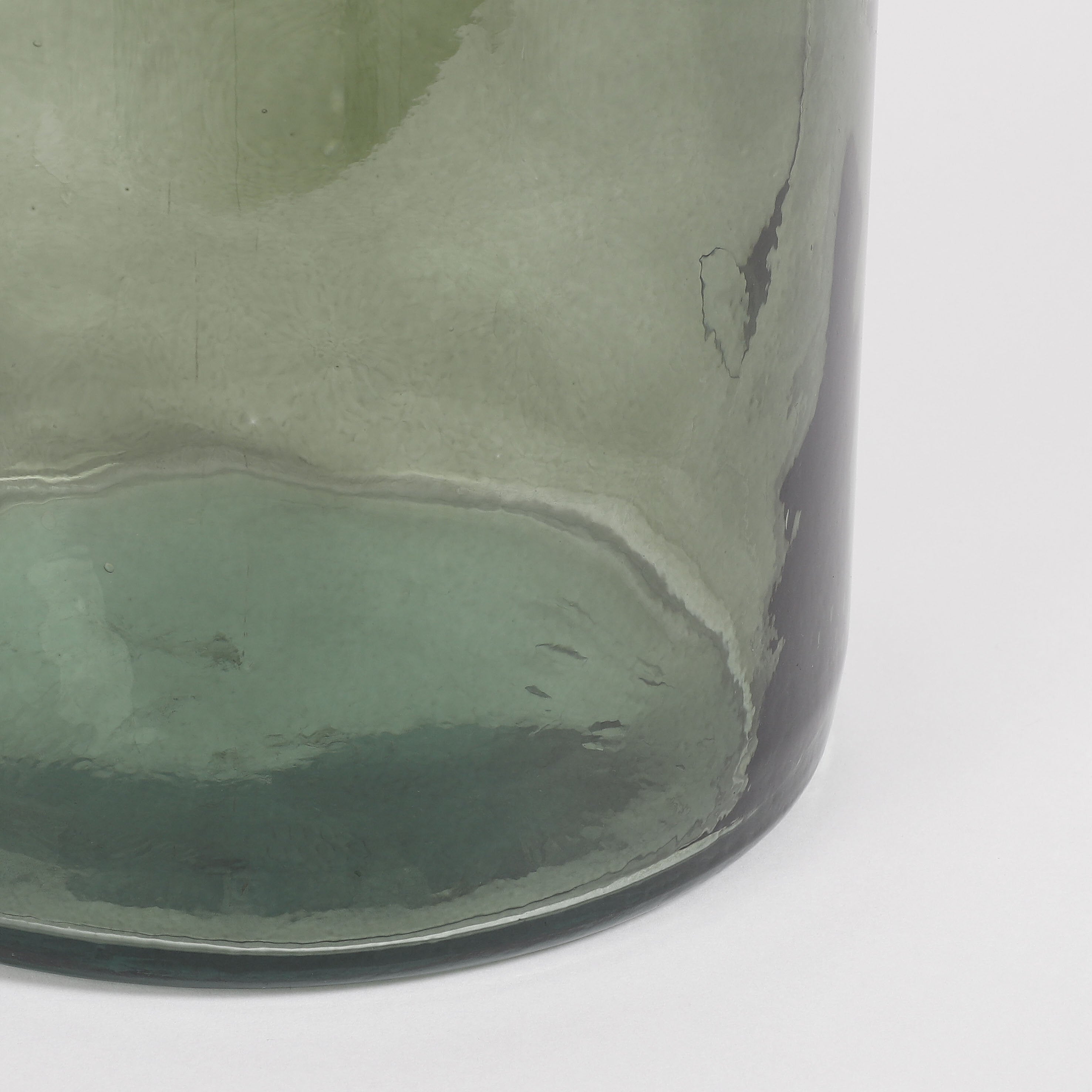 Rioja Bottle Glass Grey - H75Xd18Cm