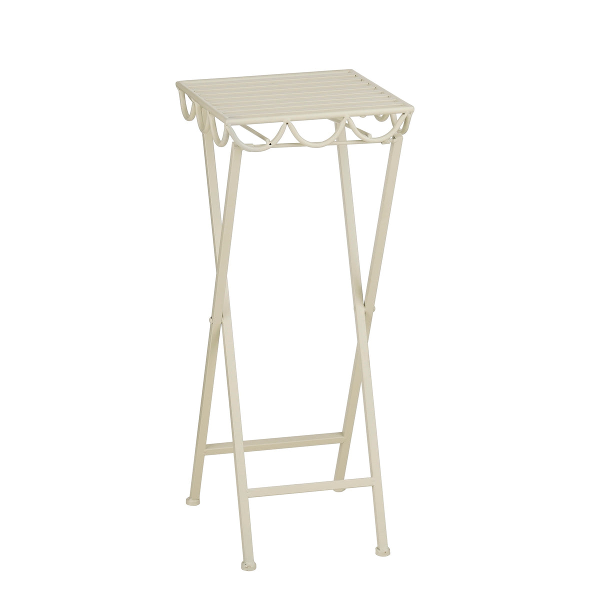 Rosalie Plant Table Off White