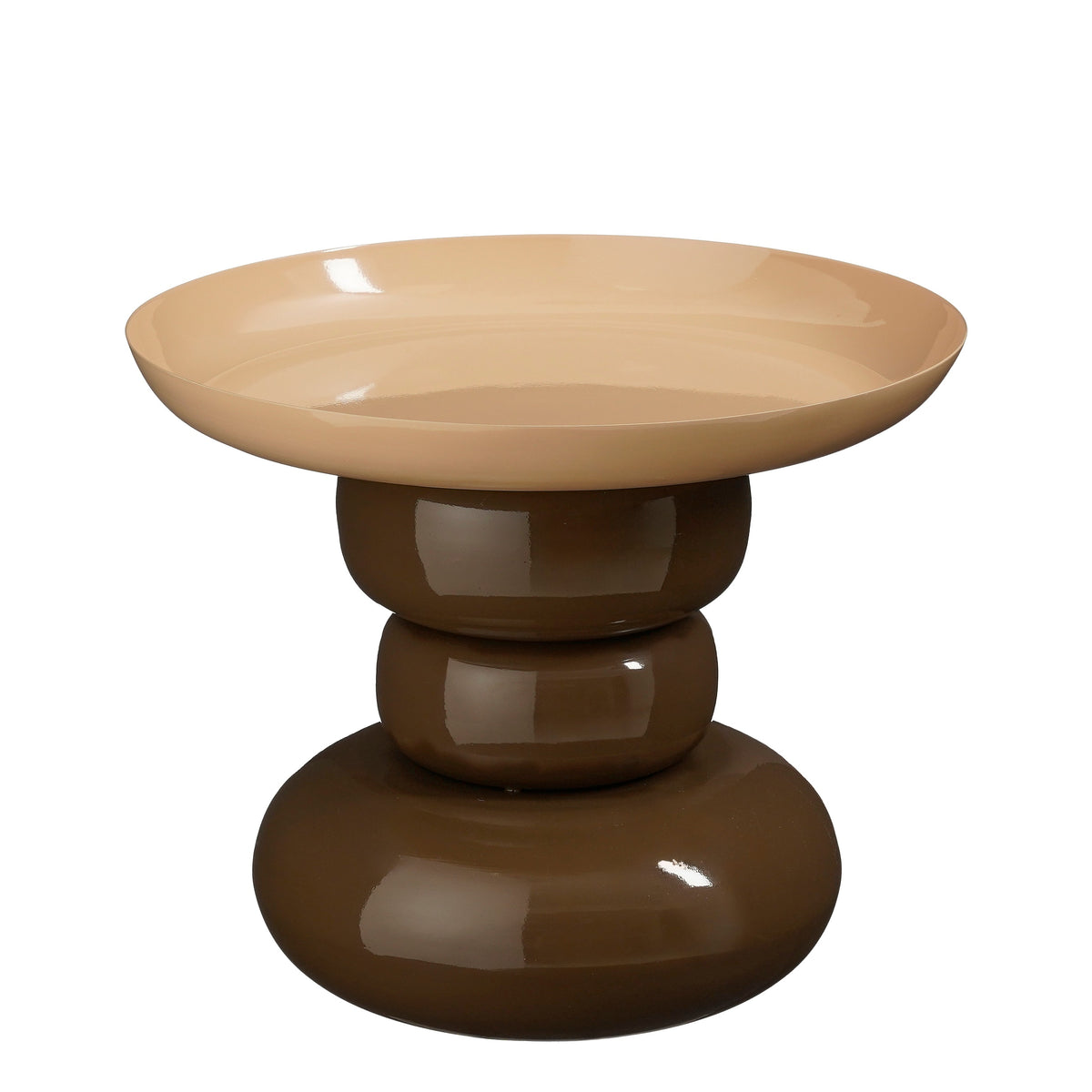 Zita Bijzettafel Bruin