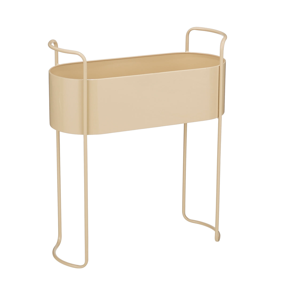 Moritz Bloempot Op Standaard Beige