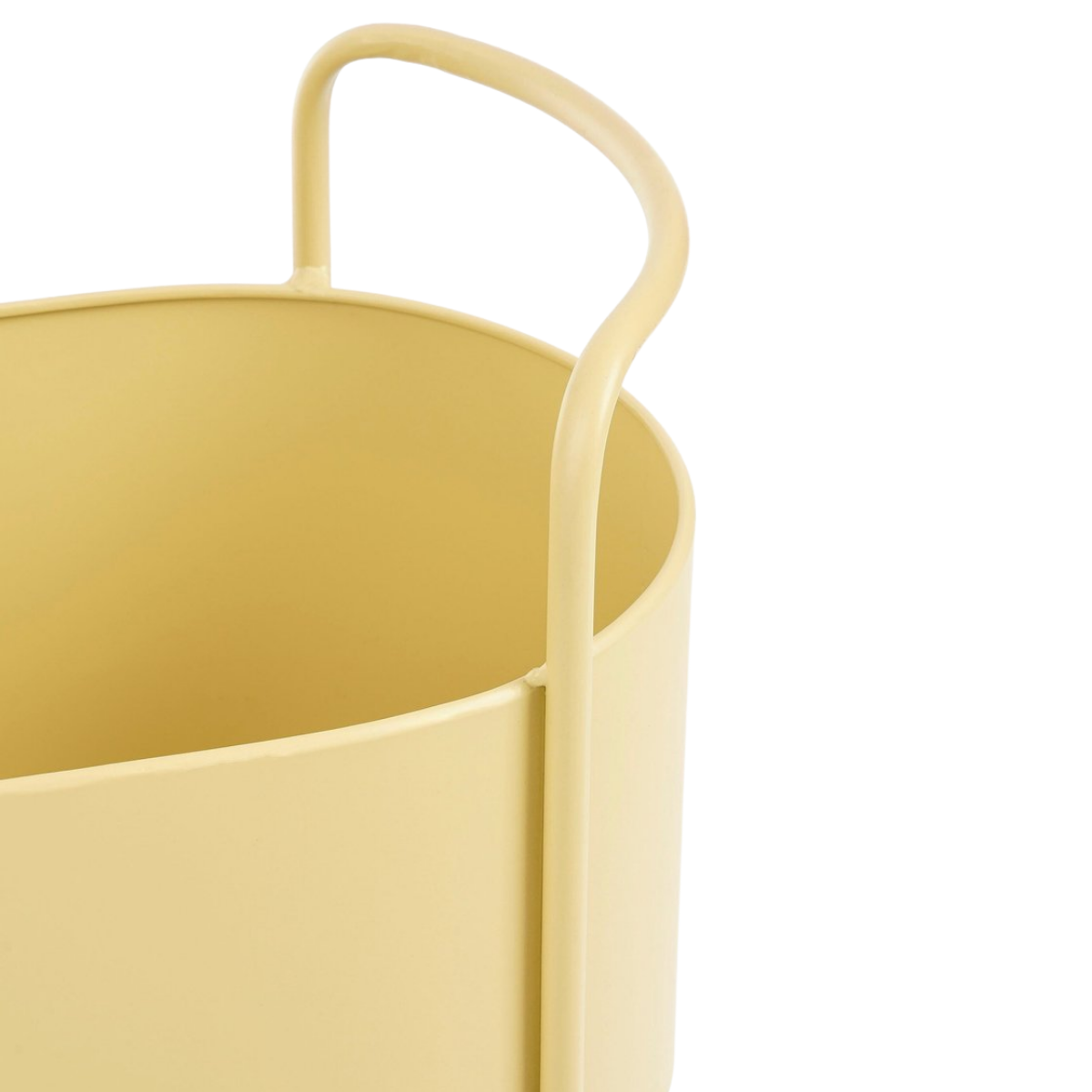 Moritz Bloempot Op Standaard - L55Xb24Xh65Cm -Ijzer  Beige