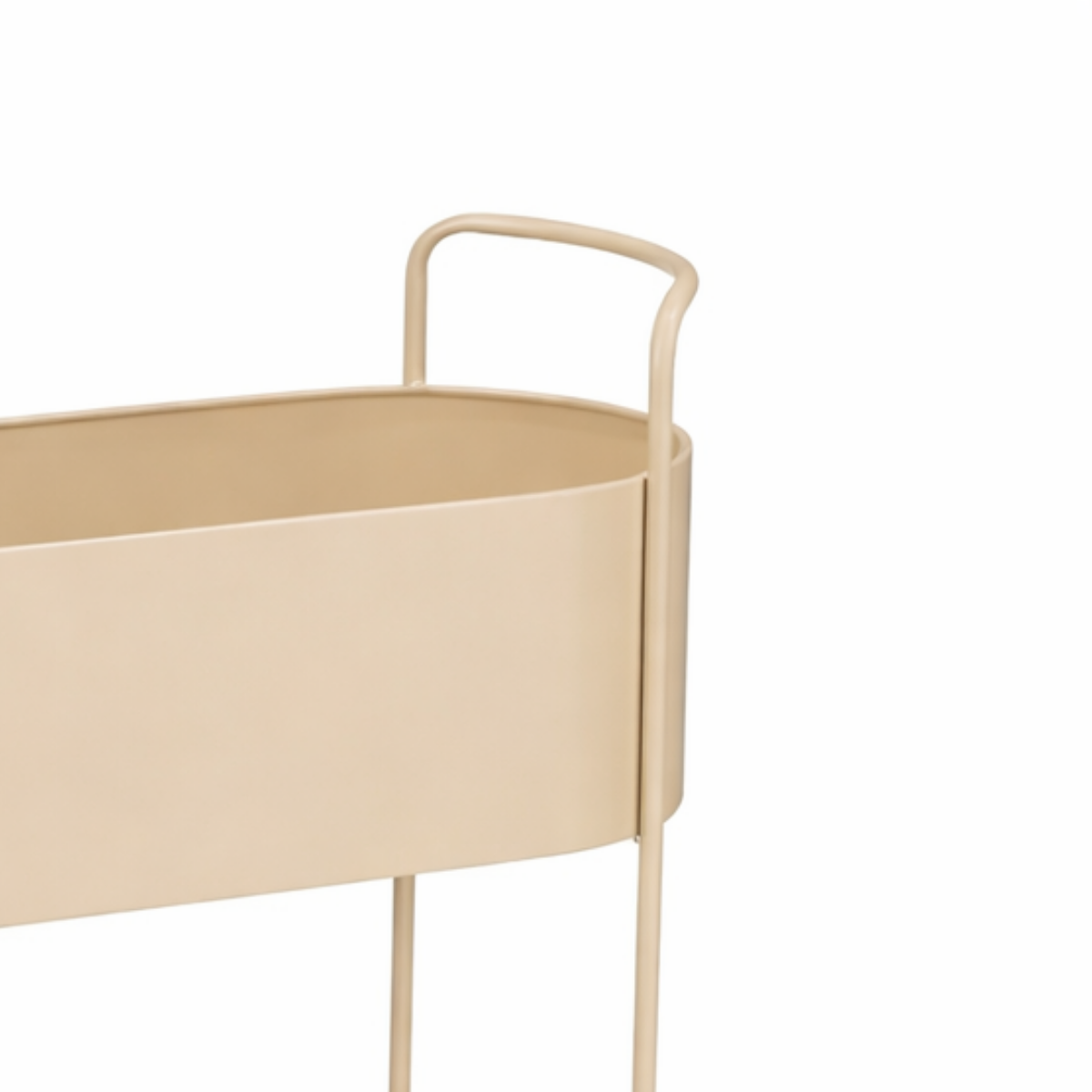 Moritz Bloempot Op Standaard Beige