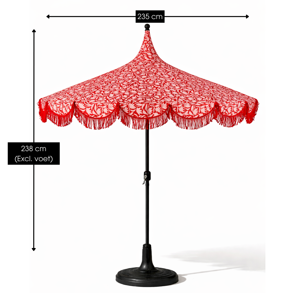 Kelly Parasol Rood