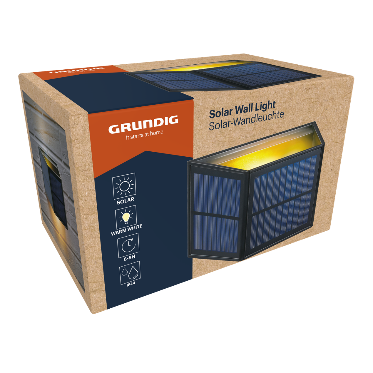Solar Up And Down Wall Light