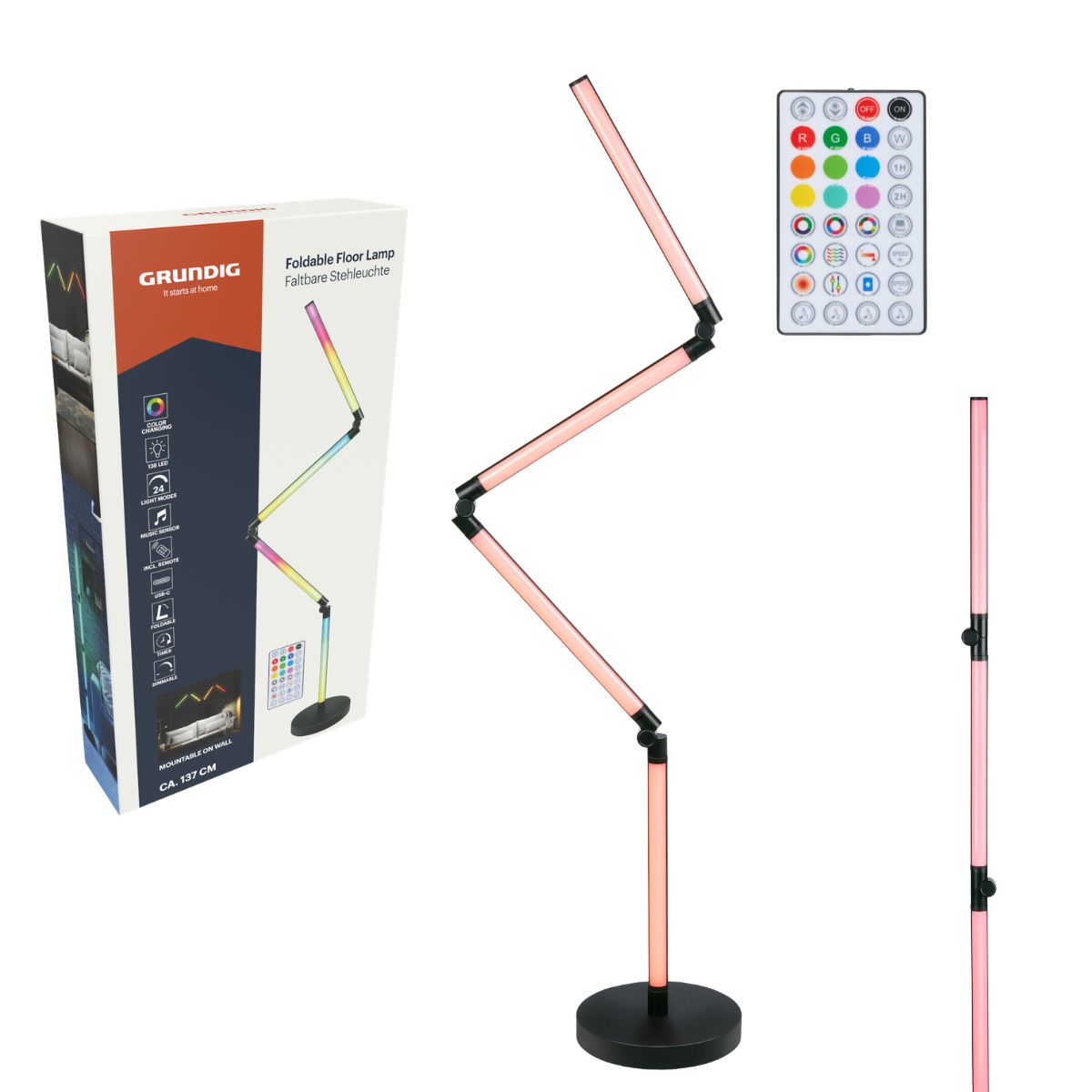 Foldable Floor Lamp
