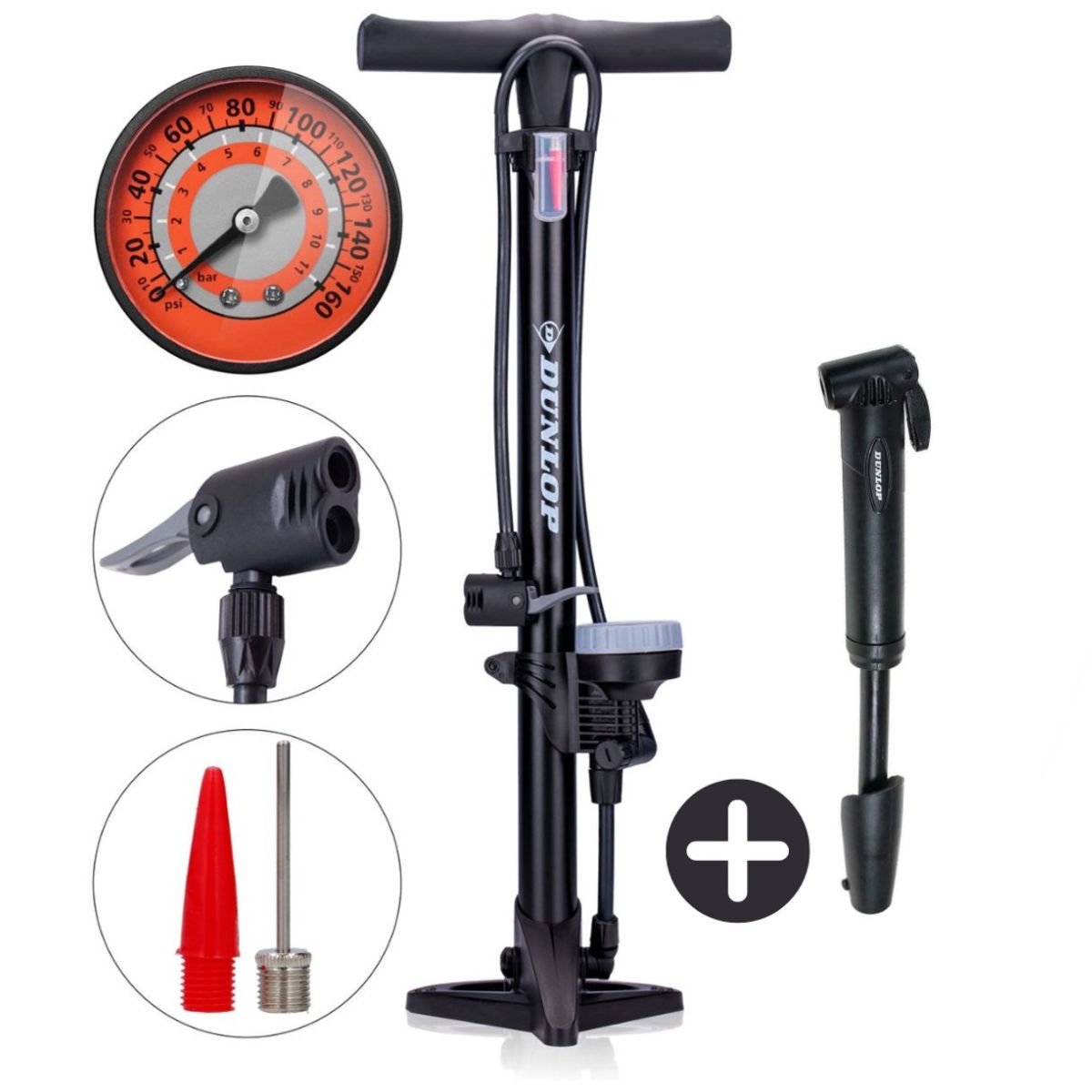 Fietspomp Set Met Mini Pomp