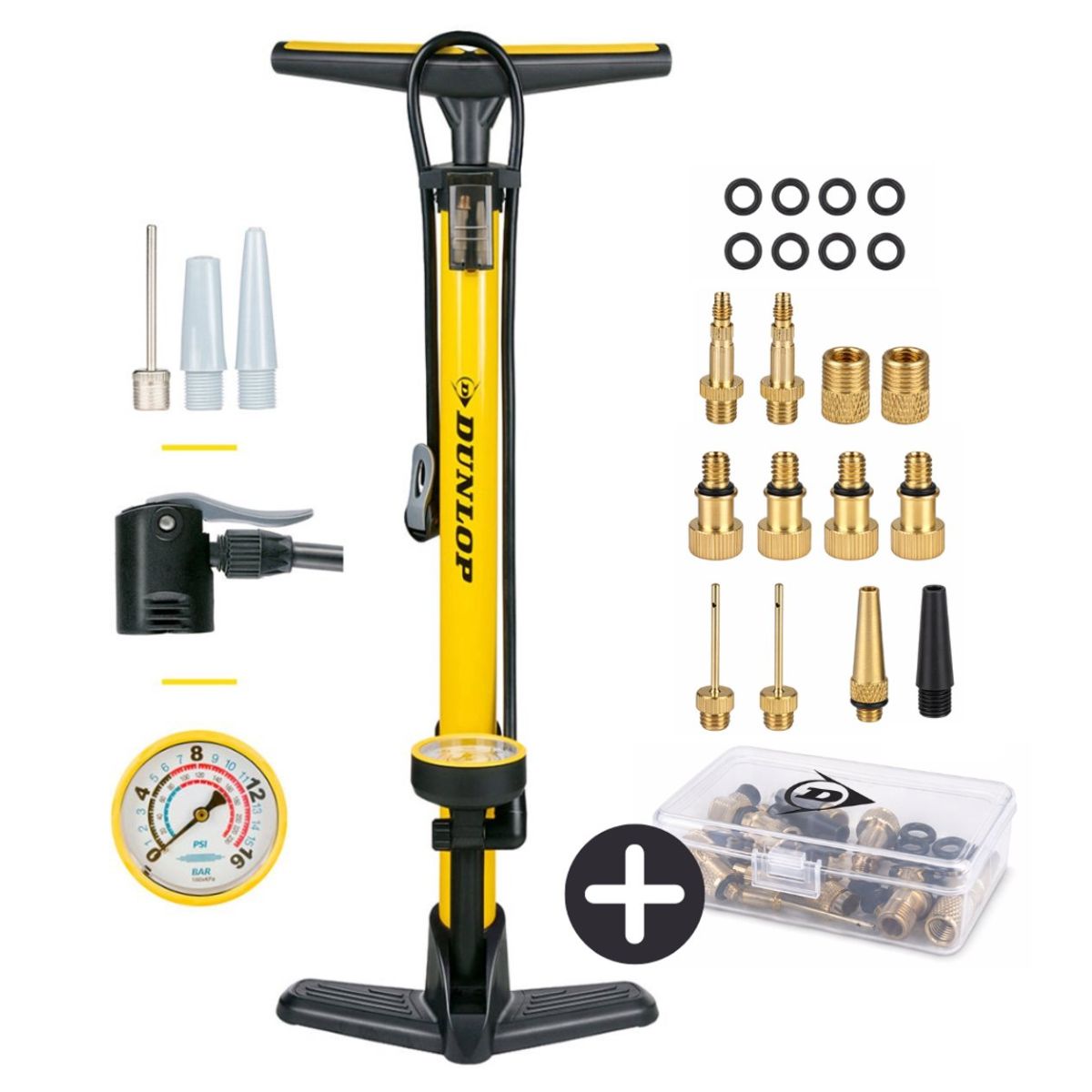 Fietspomp En Adapterset