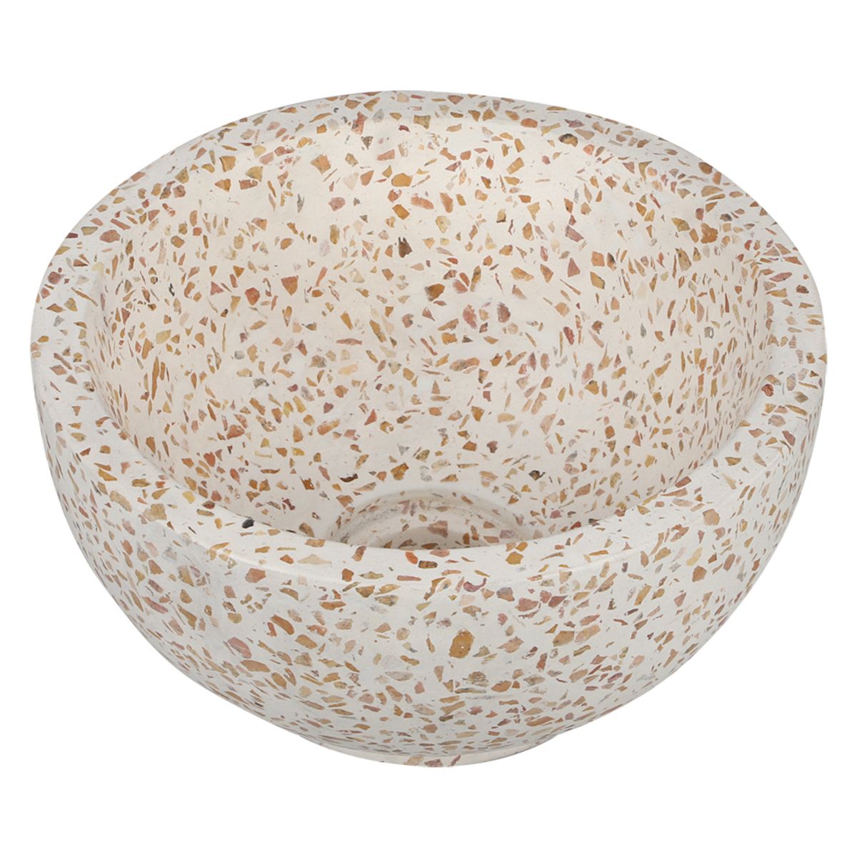 River Waskom - Ø 25 Cm - Terrazzo - Beige