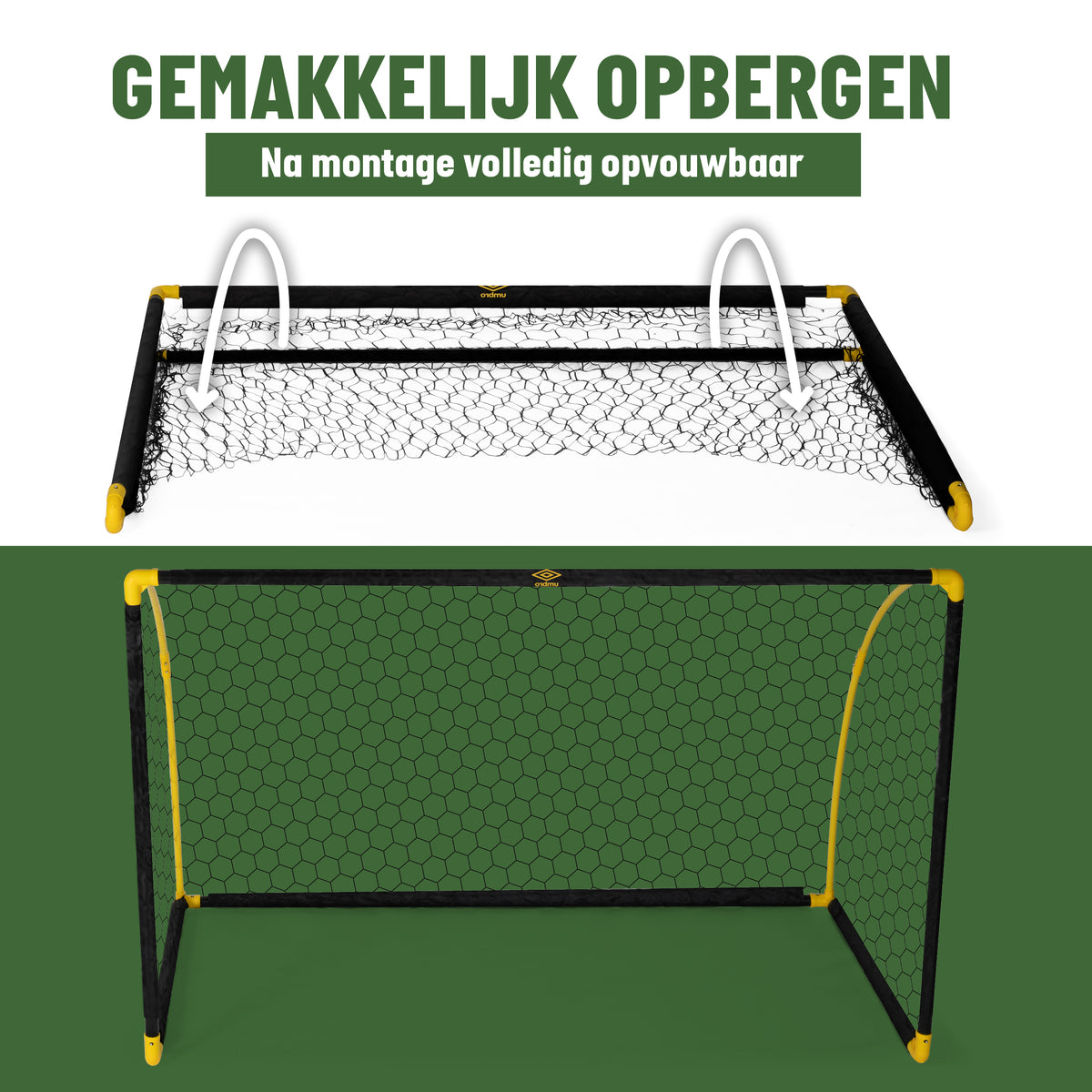 Voetbaldoel 180X91X120Cm 2 Stuks