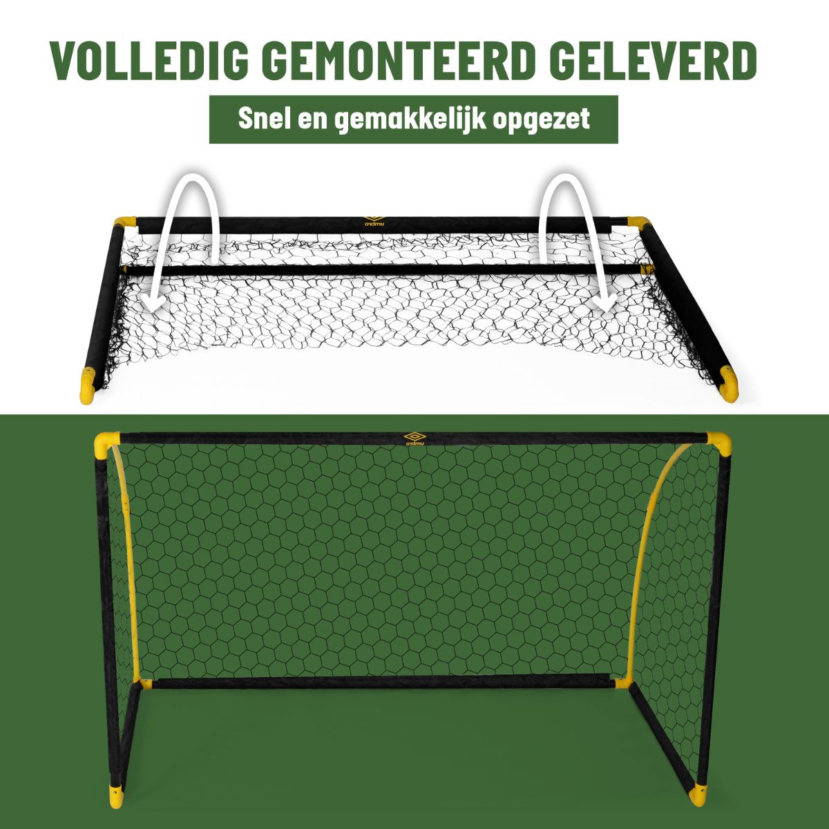 Voetbaldoel 180X91X120Cm 2 Stuks