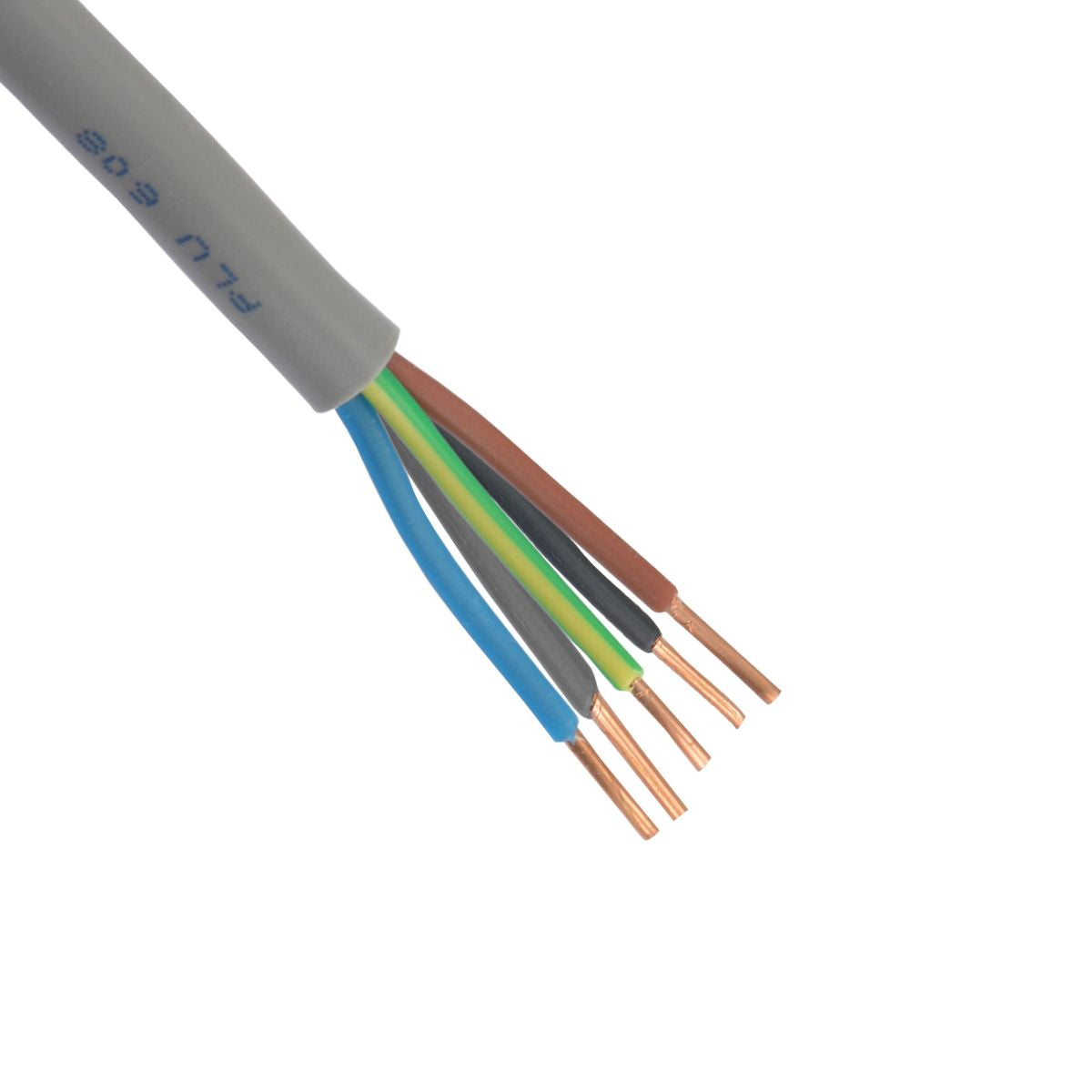 Buitenkabel - Xmvk - 5 X 2.5 Mm² - 25 M - Grijs