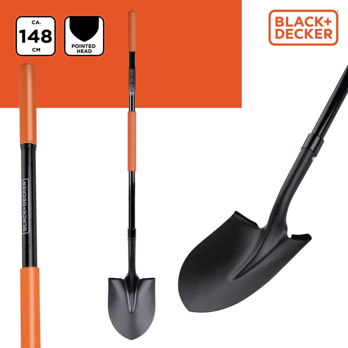 Point Shovel Fiberglass