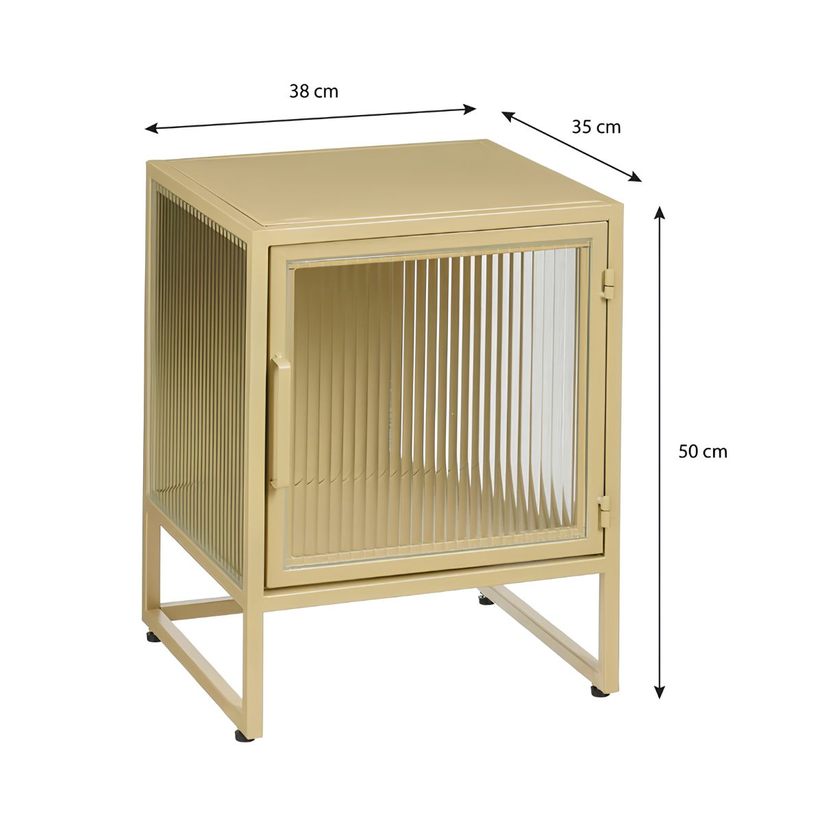 Clifton Cabinet Beige - L38Xw35Xh50Cm