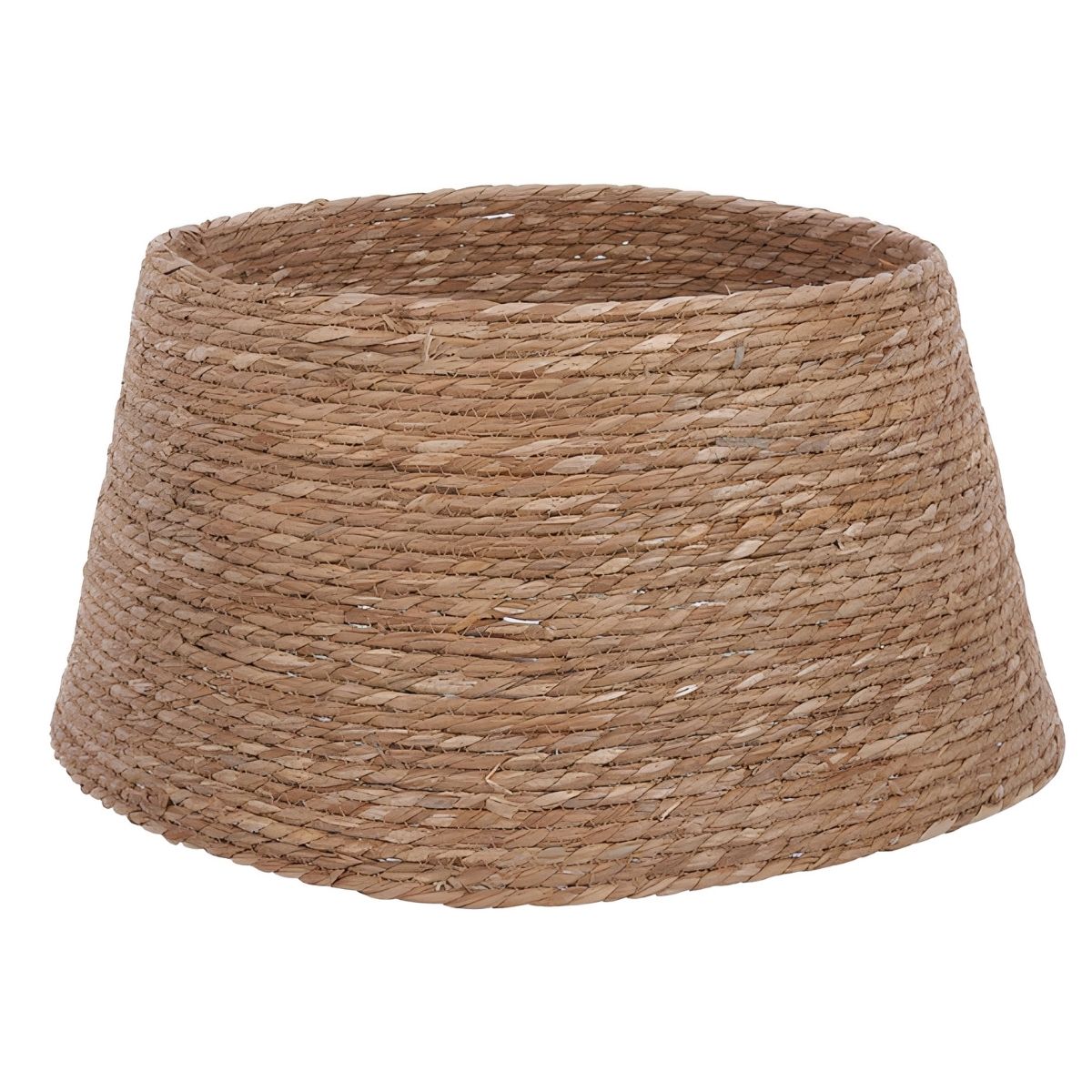 Christmas Tree Skirt - H26 X Ø50 Cm - Seagrass - Natural Brown