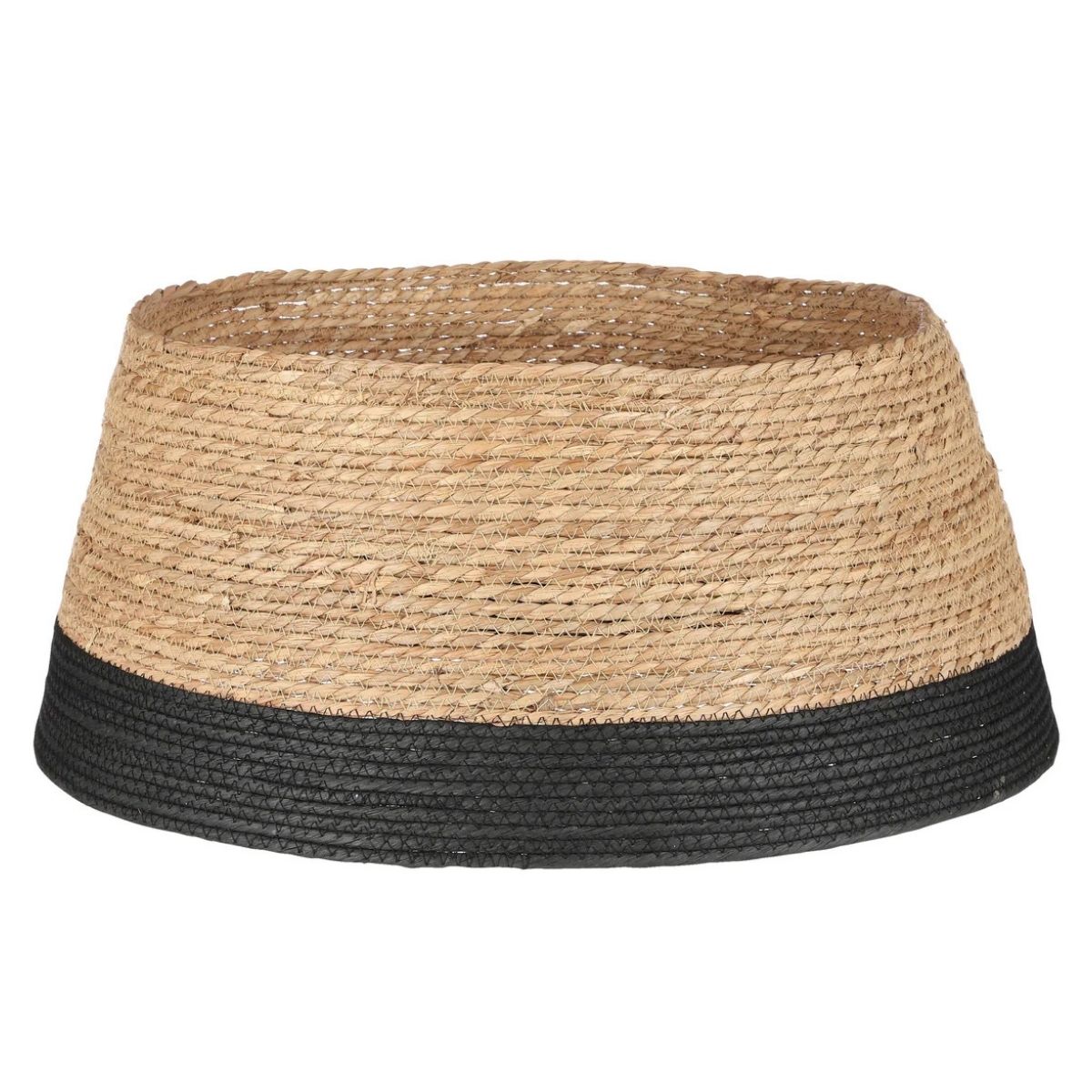 Christmas Tree Skirt - H26 X Ø58 Cm - Seagrass - Black