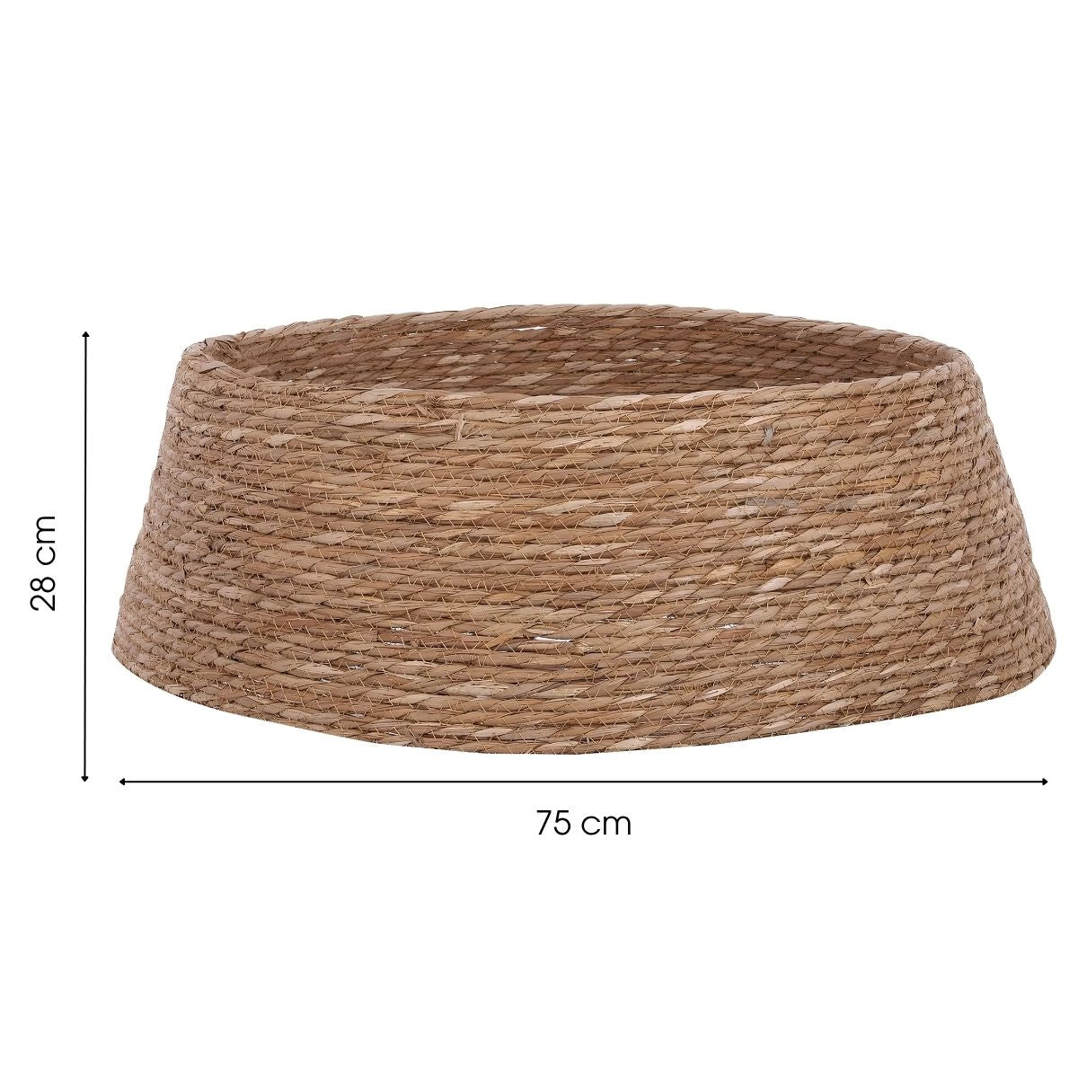 Treeskirt Brown - H28Xd75Cm