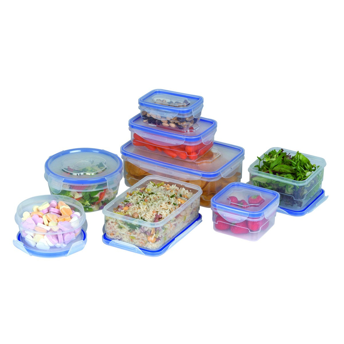 Storage Box Food 16Pcs Pp