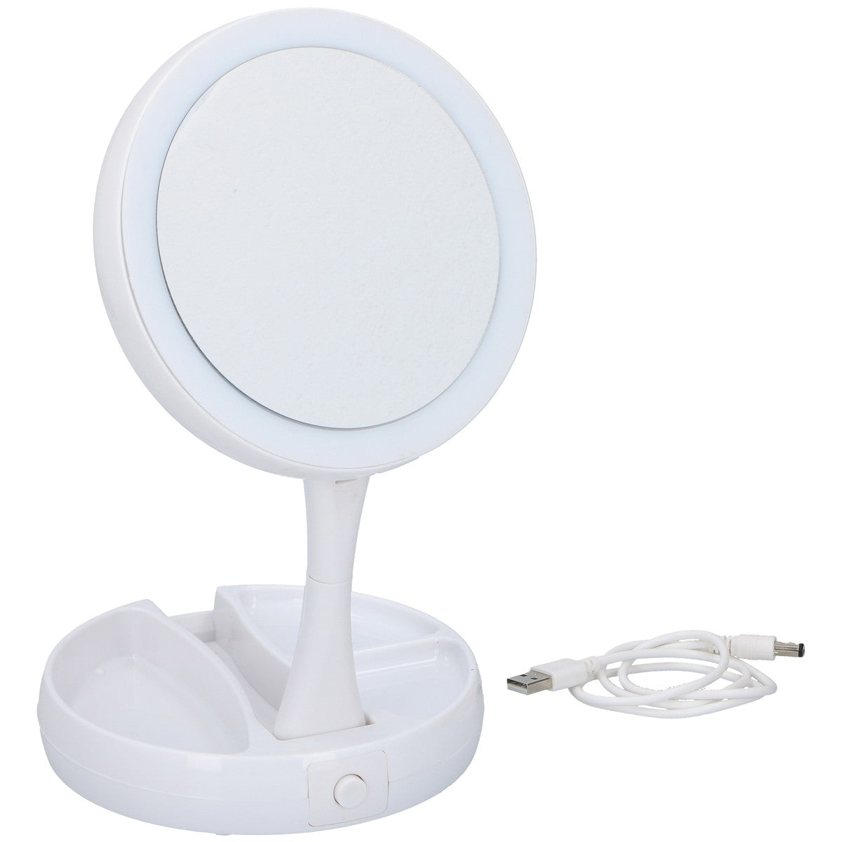 Cosmetic Mirror 12Led Foldable