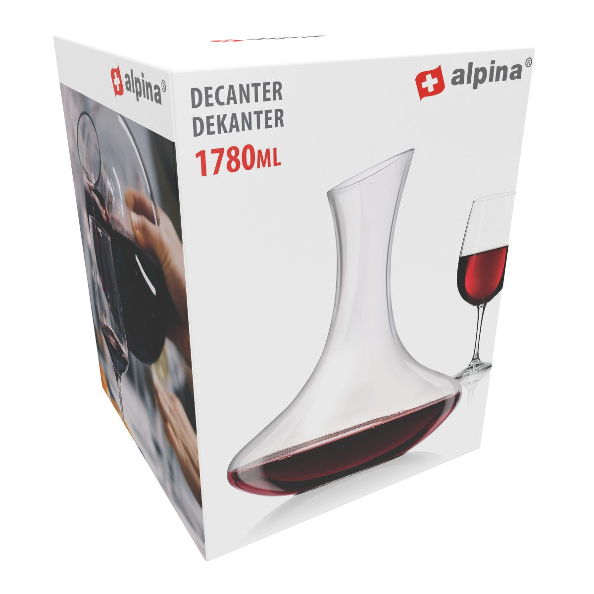 Decanter 1910Ml Ø21X24Cm