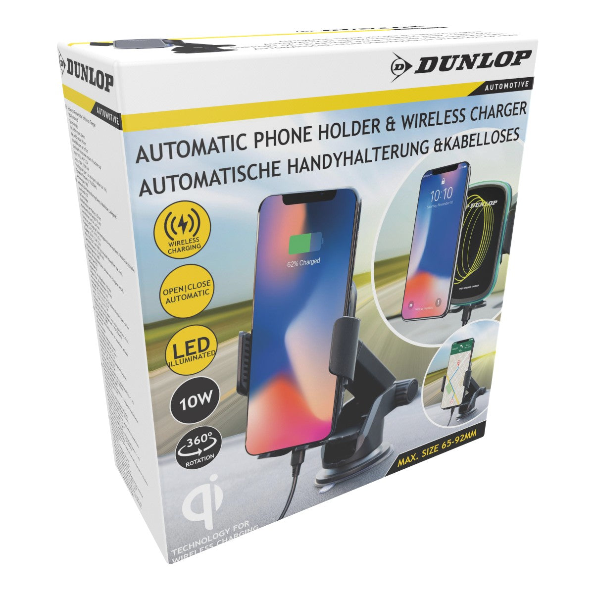Phone Holder/Charger 10W Qi