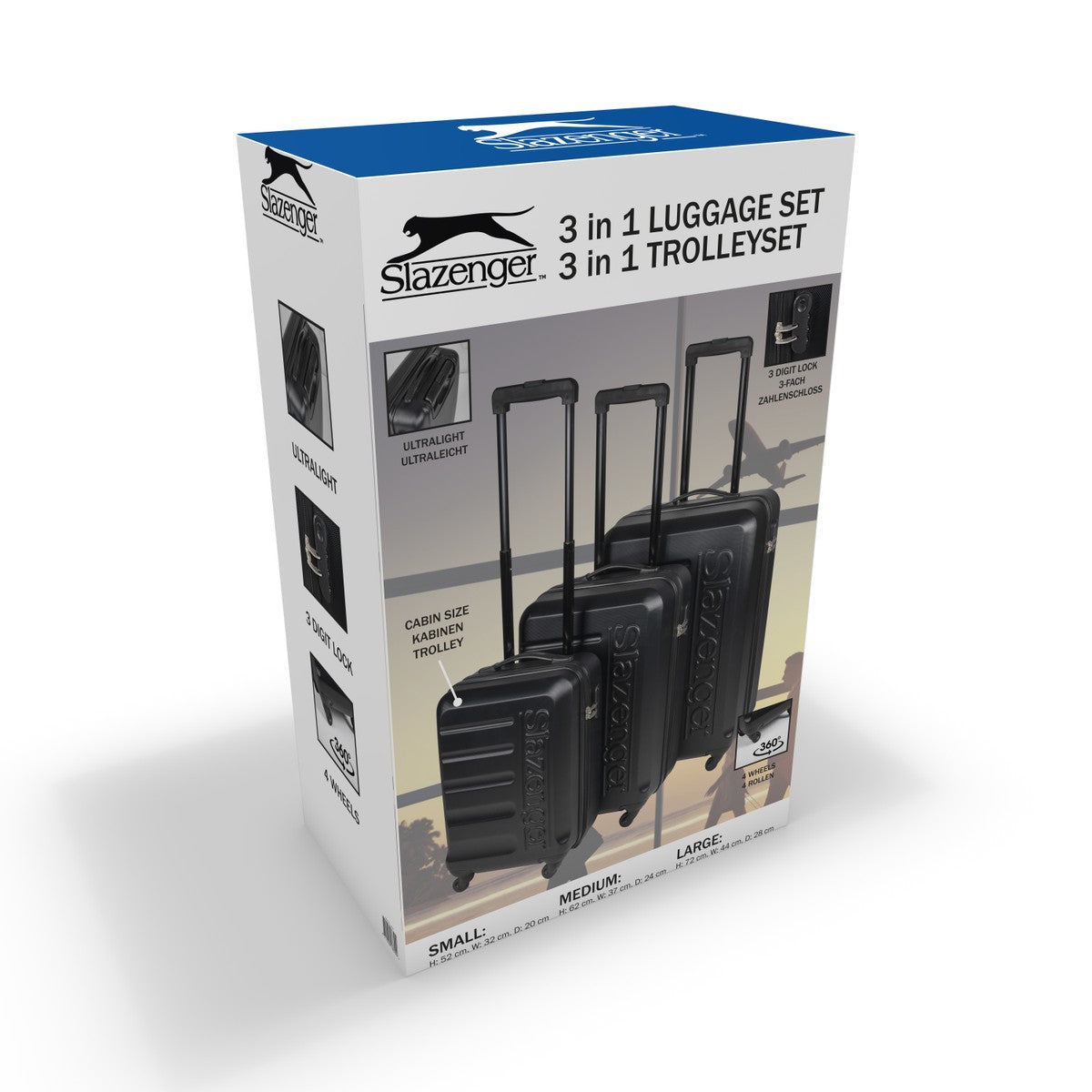 Trolley Set 3Pc