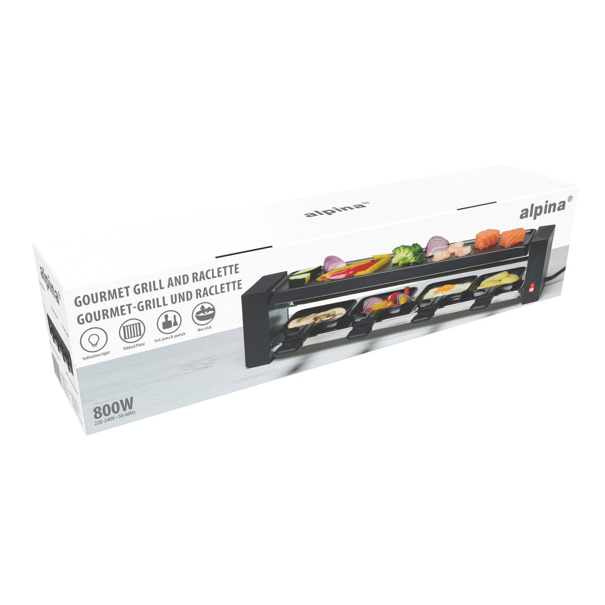 Raclette Grill 230V 800W
