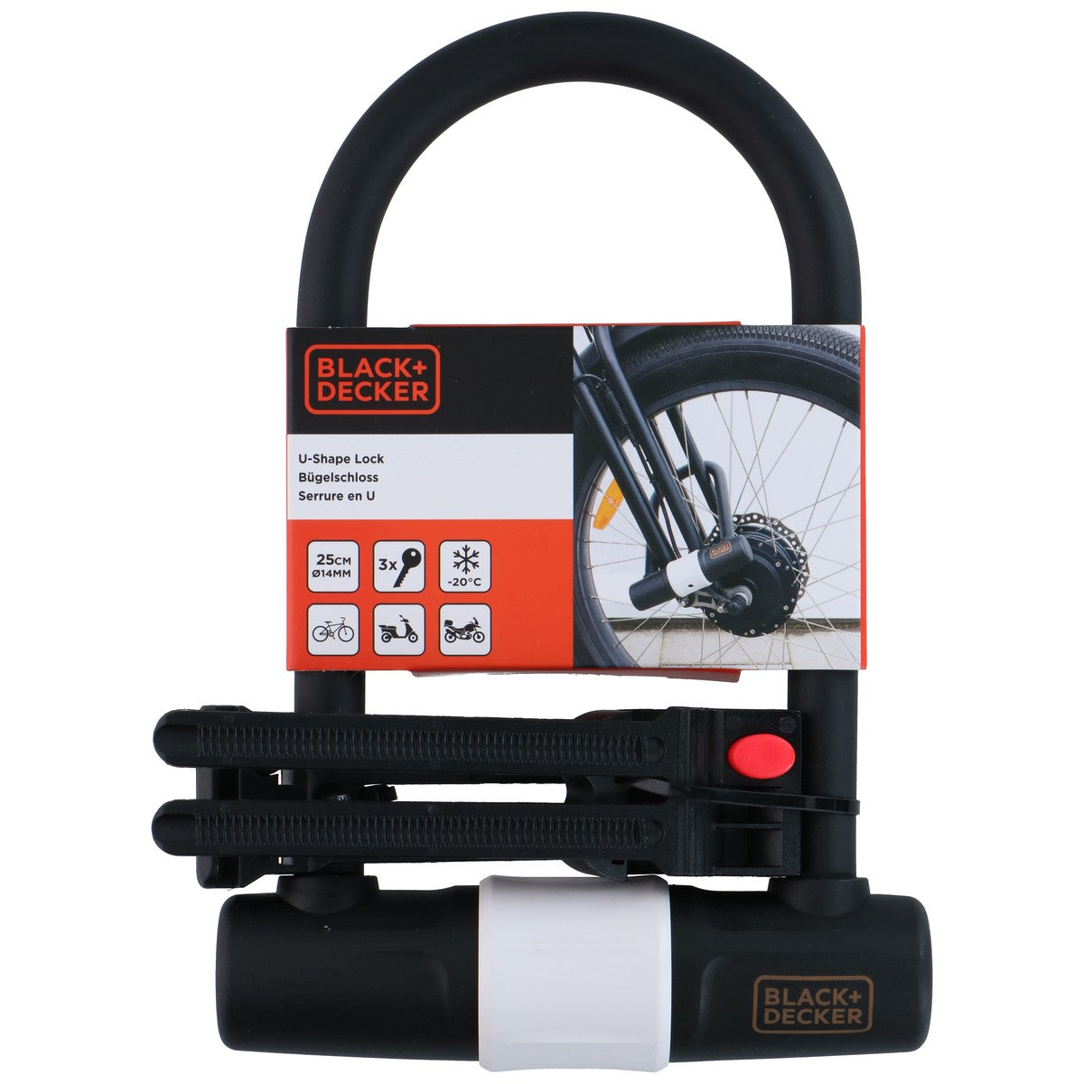 Frame Lock U-Shape Ø14X25Cm