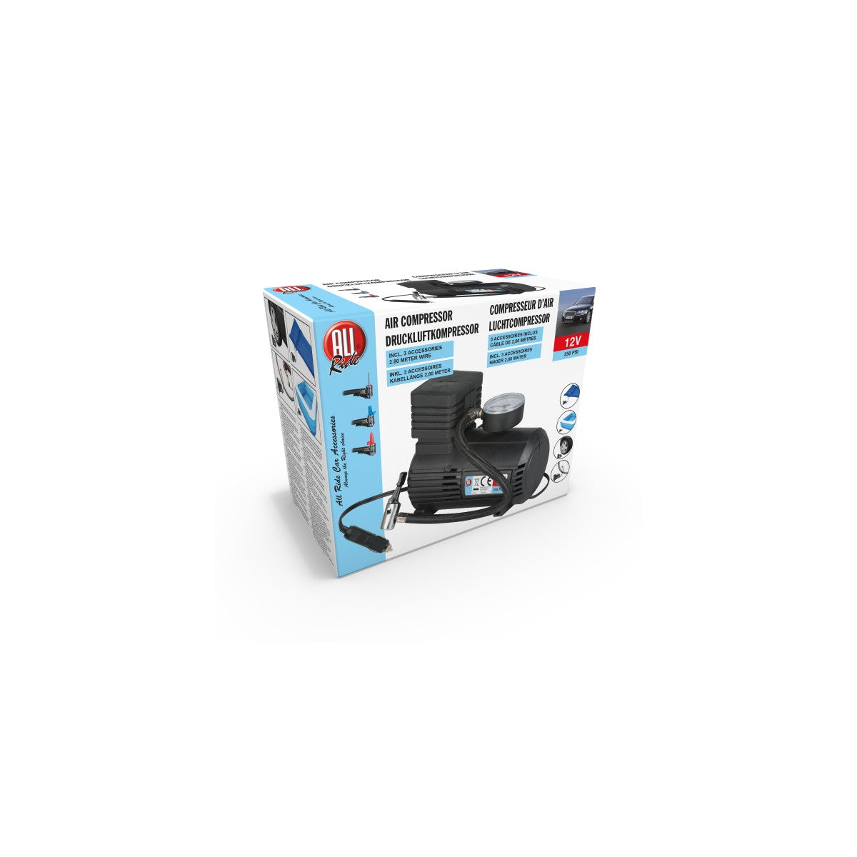 Air Compressor 12V 250Psi