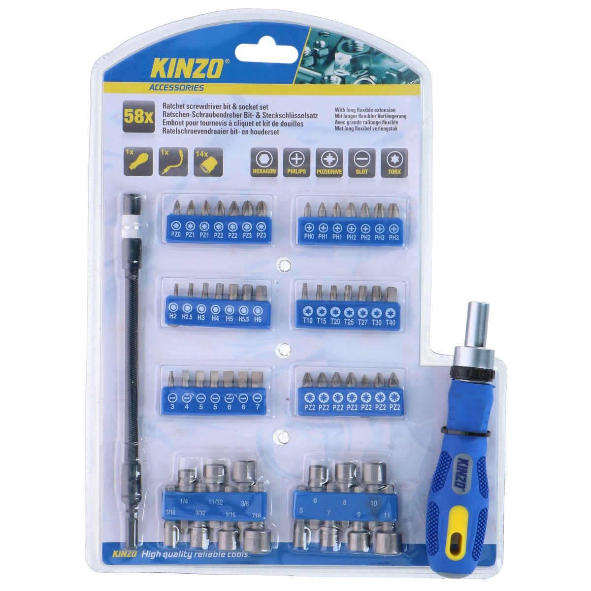 Ratchet Handle Screwdriver Set