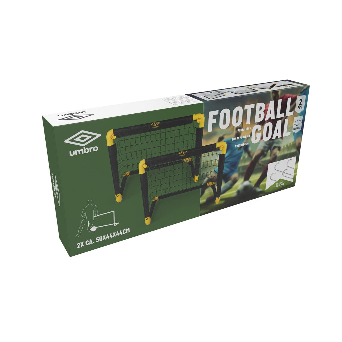 Soccer Goal Set 55Cm 2Pc