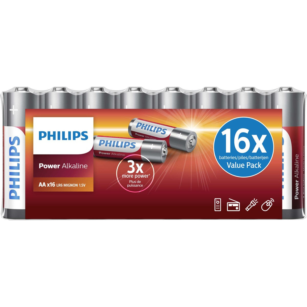 Battery (16) Lr6/Aa