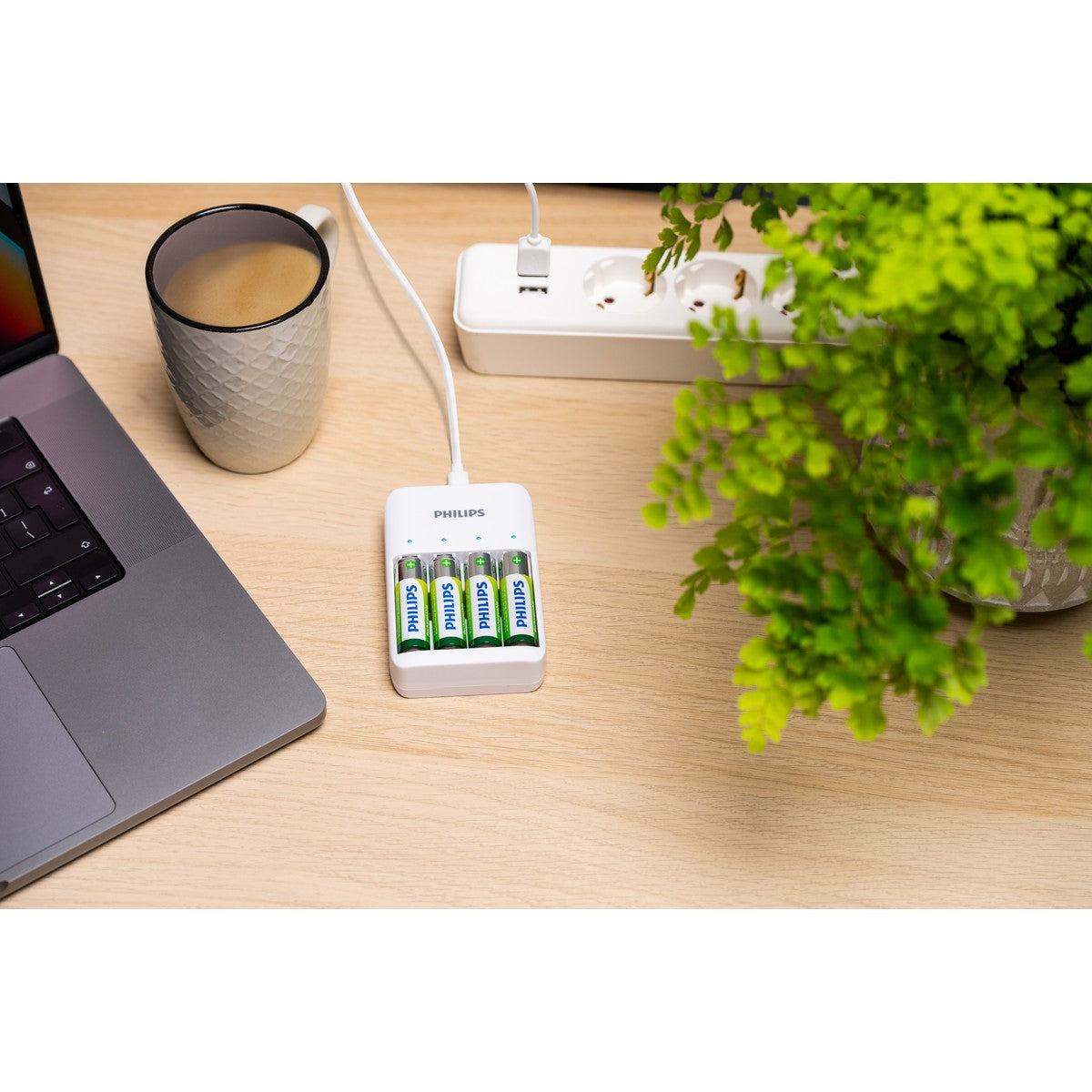 Battery Charger 4 Usb Outlet
