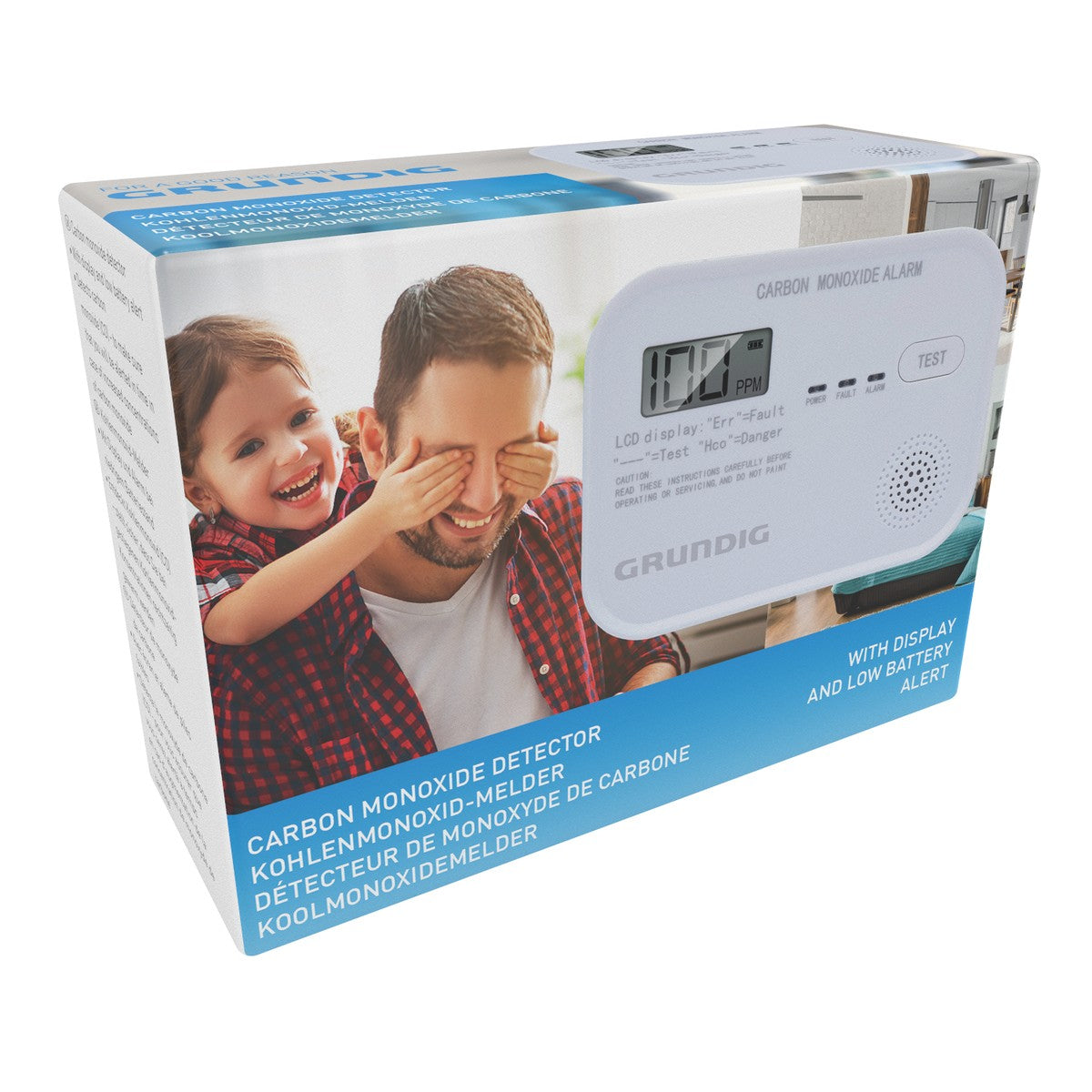 Carbon Monoxide (Co) Detector 85Db