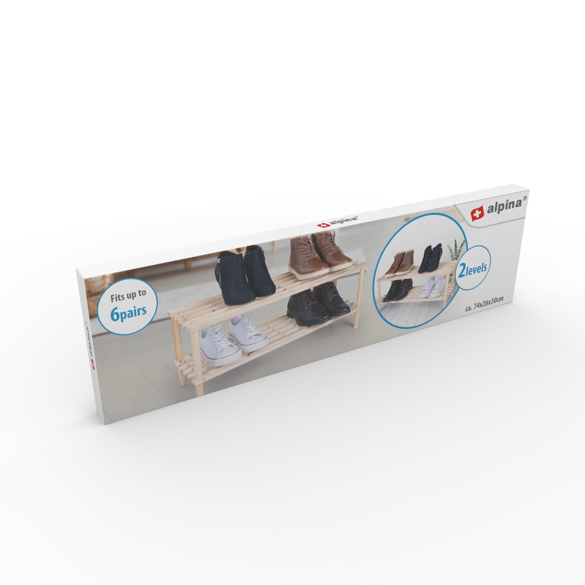 Shoe Rack 2 Levels