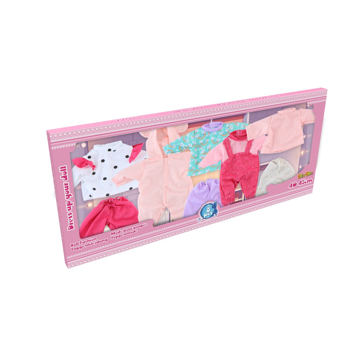 Doll Fashion 8Pcs Set